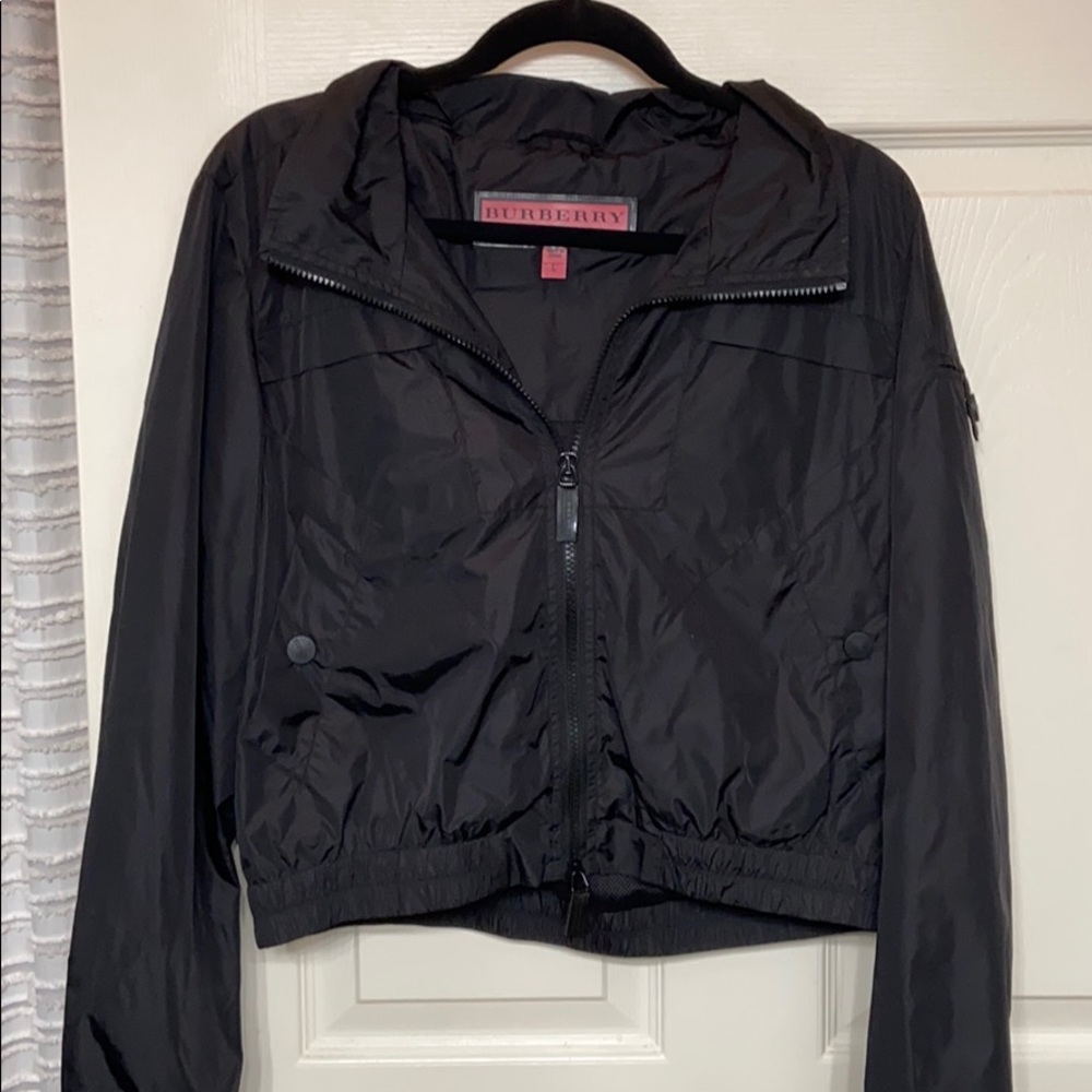 Lightly used Burberry rain jacket